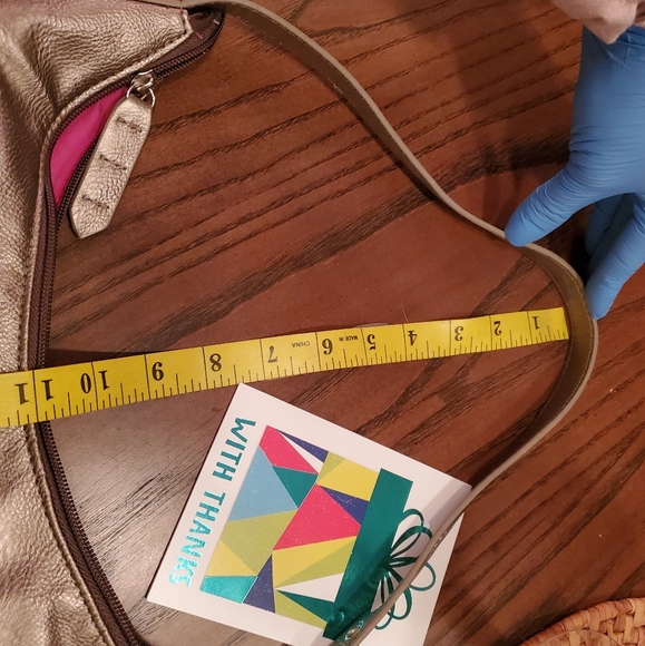 Nicole by Nicole Miller Metallic Shoulder bag - Picture 11 of 15